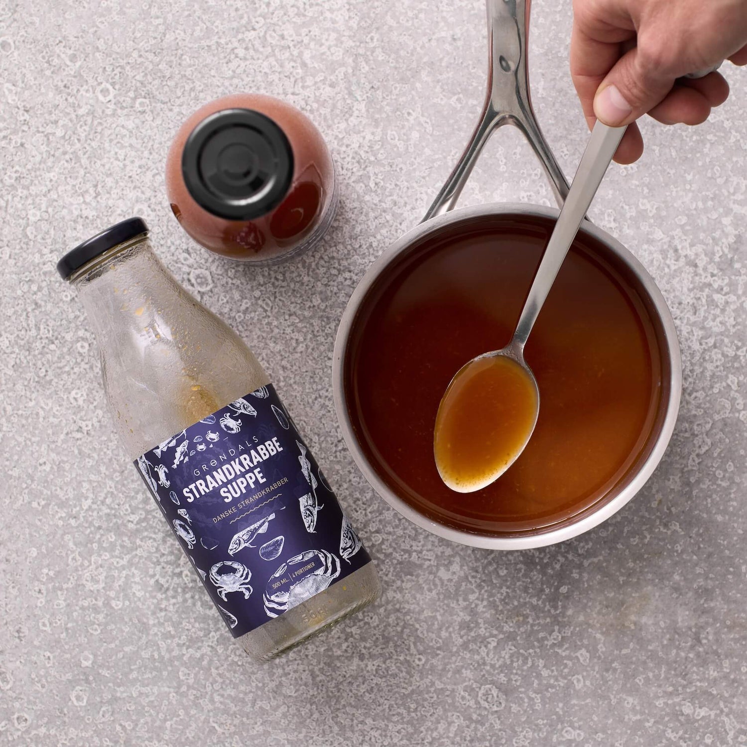 Grøndals strandkrabbebisque