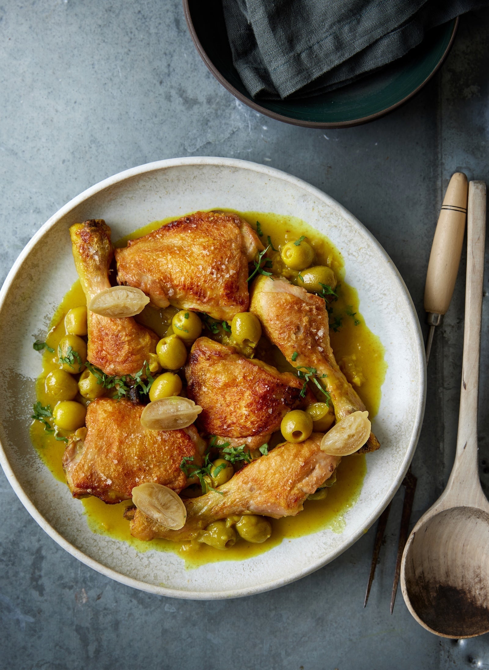 Kylling med oliven og citron