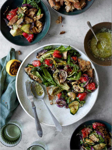 Tuna escalivada – grillet sensommersalat