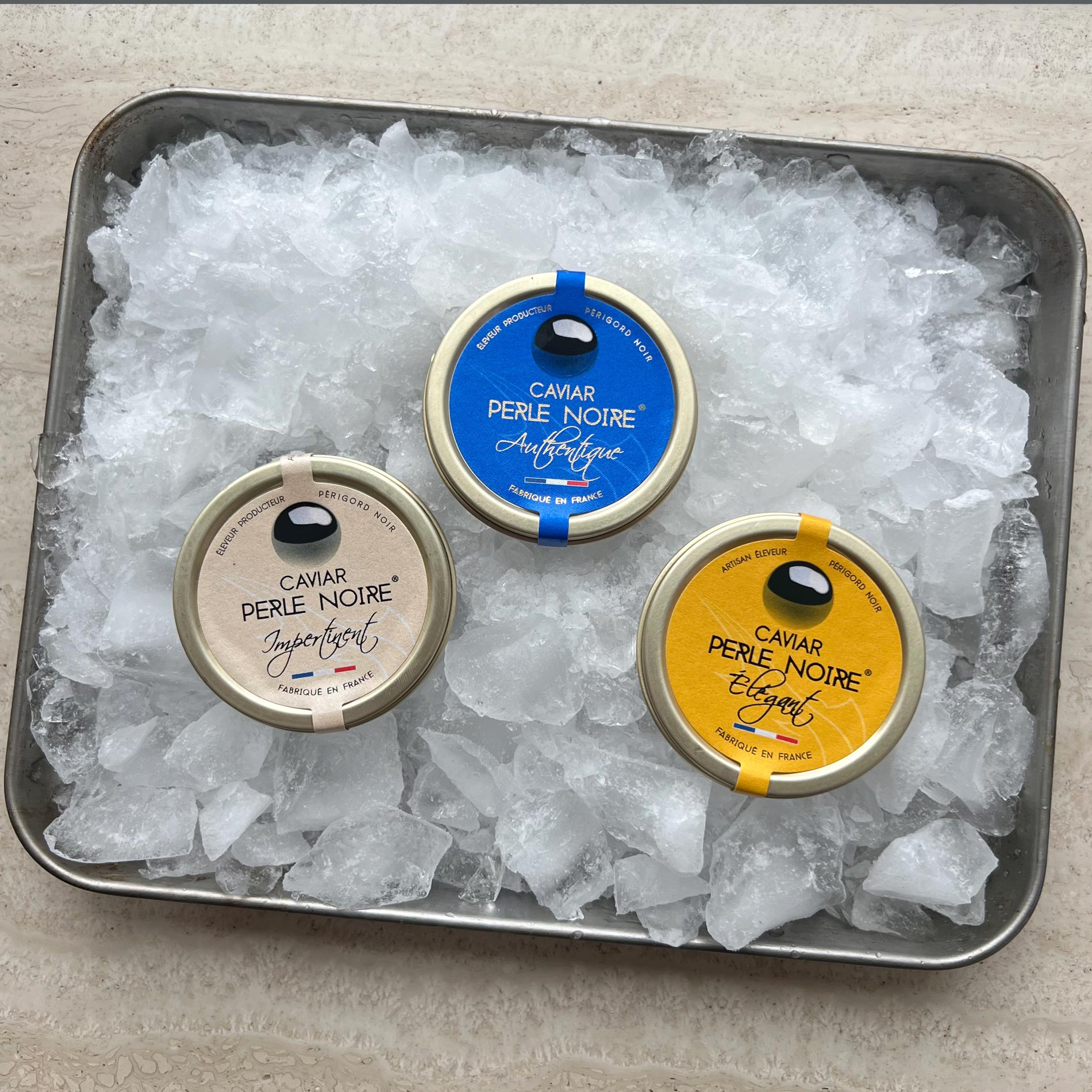 Caviar Perle Noire – kaviar trio