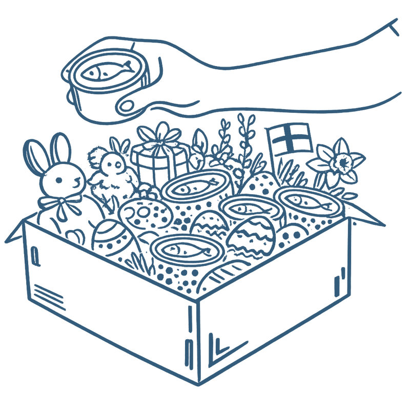 Bland-selv Påskekasse