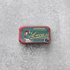 Sardiner med grøn peber og olivenolie