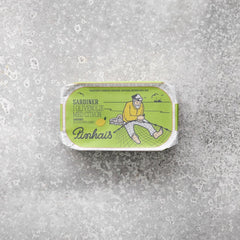 Sardiner i citron og olivenolie