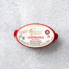 Chipirones i krydret blæk